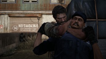 joe choking a man