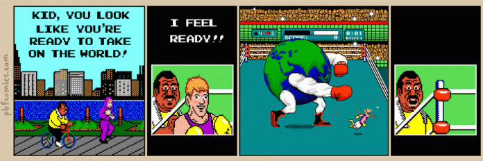 mike tyson punch out parody taking on the world